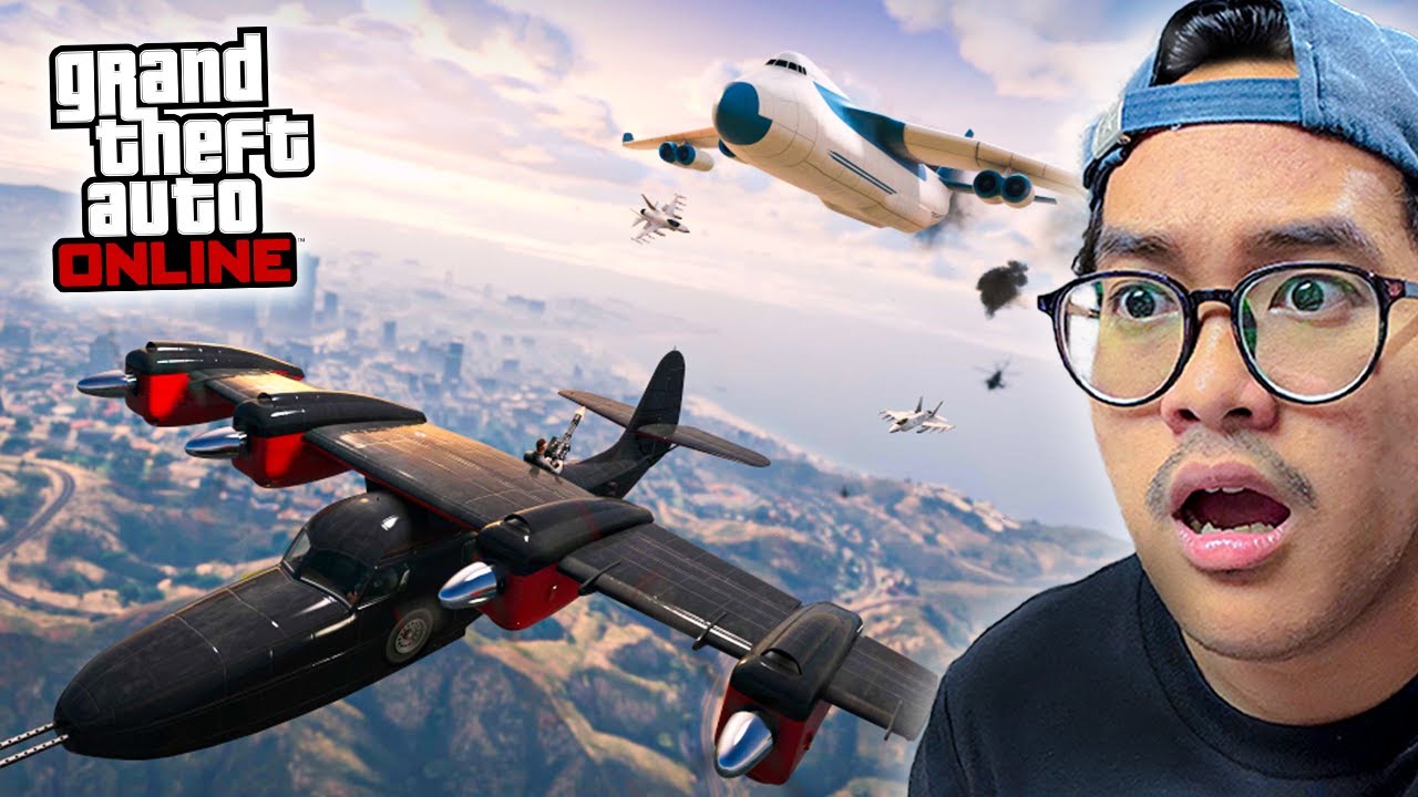 Misi Mencuri PESAWAT CARGO & BLACKBOX! - GTA 5 Online Gameplay