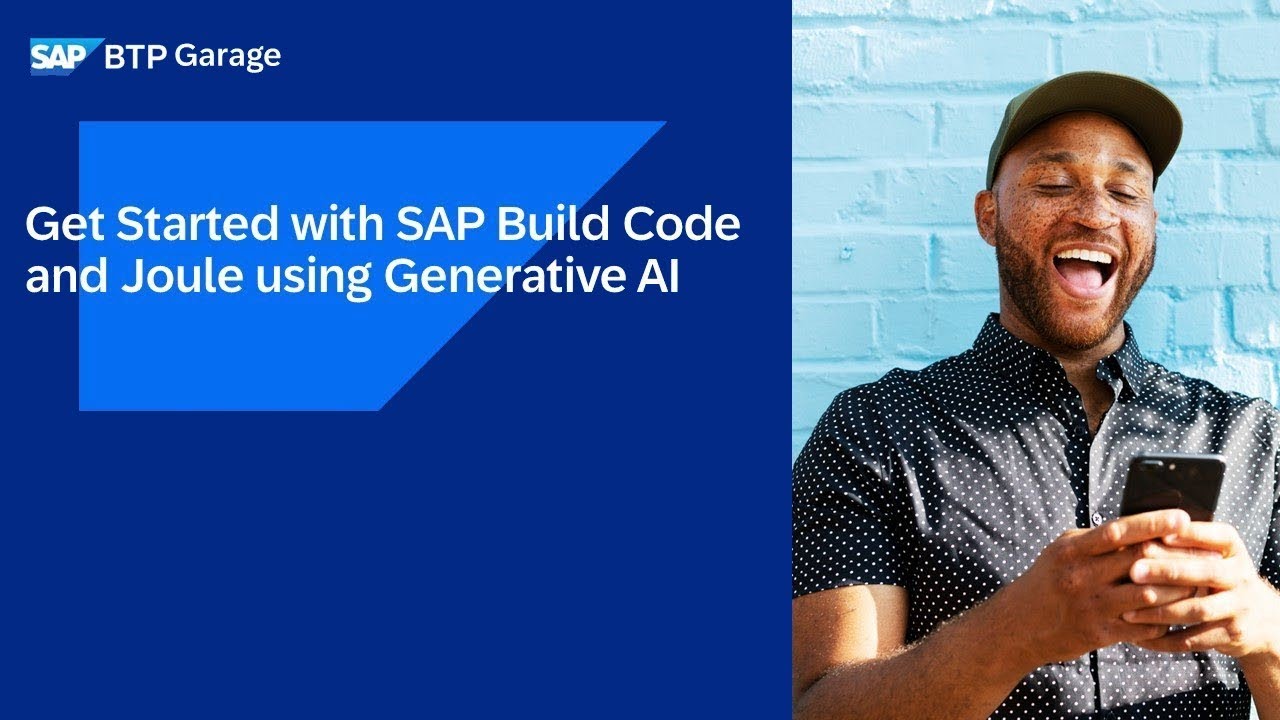 Создайте своё первое приложение в SAP Build Code с использованием Joule и Gen AI | SAP BTP Garage...