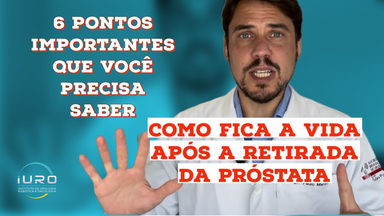 Após retirada da próstata, como fica a vida do homem?