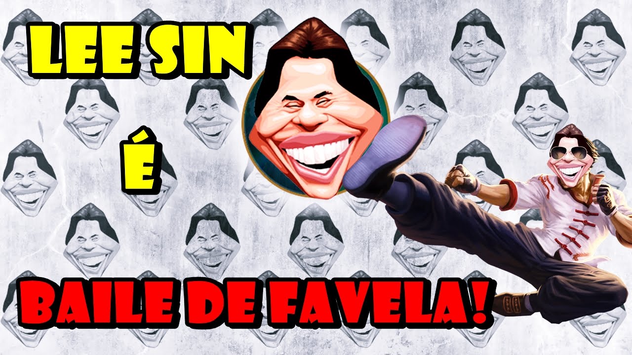 SILVIO SANTOS JOGA LOL #48 - LEE SIN JUNGLE &Eacute; BAILE DE FAVELA