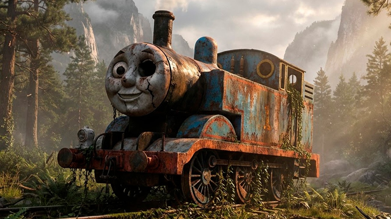 ASMR Full Rebuild 🔥 – Thomas Engine Left to Die in the Forest