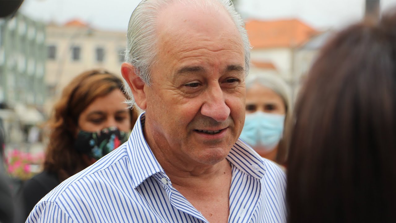 Rui Rio em declarações à Imprensa