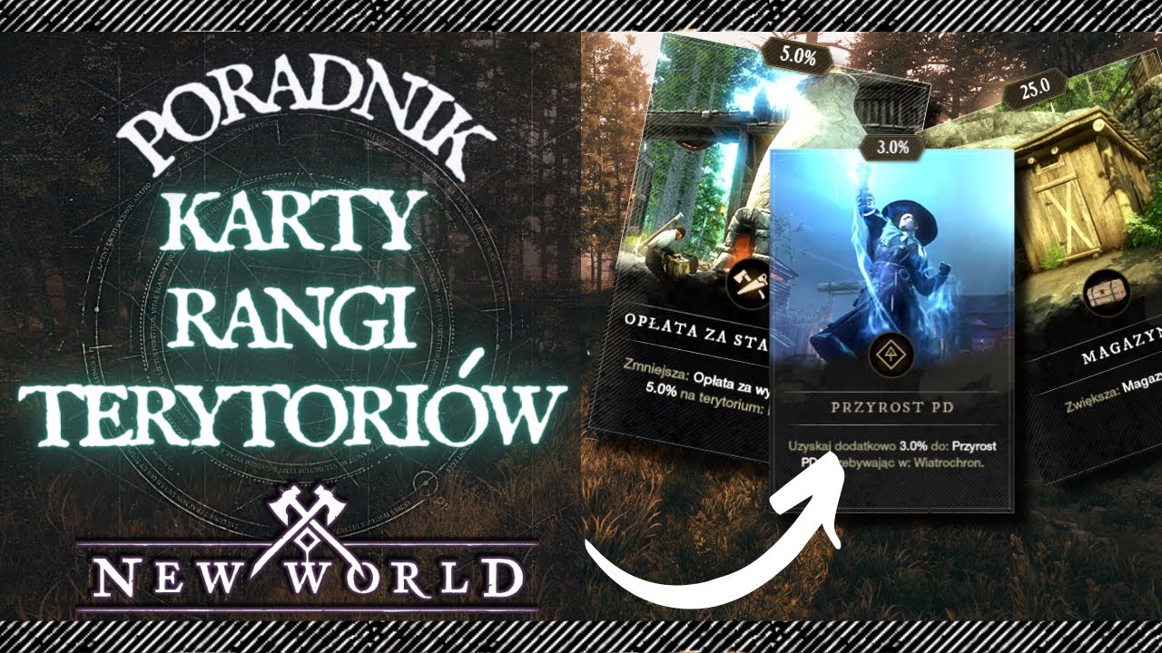 New World Poradnik 📝- Nagrody Rangi Terytoriów