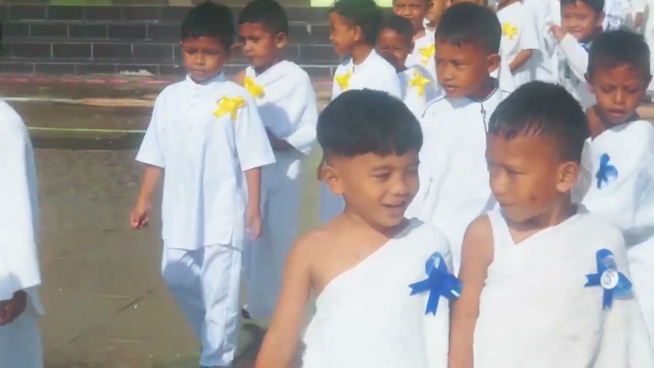 Praktik Manasik haji cilik Tk IT Al-Buruuj , Namlea