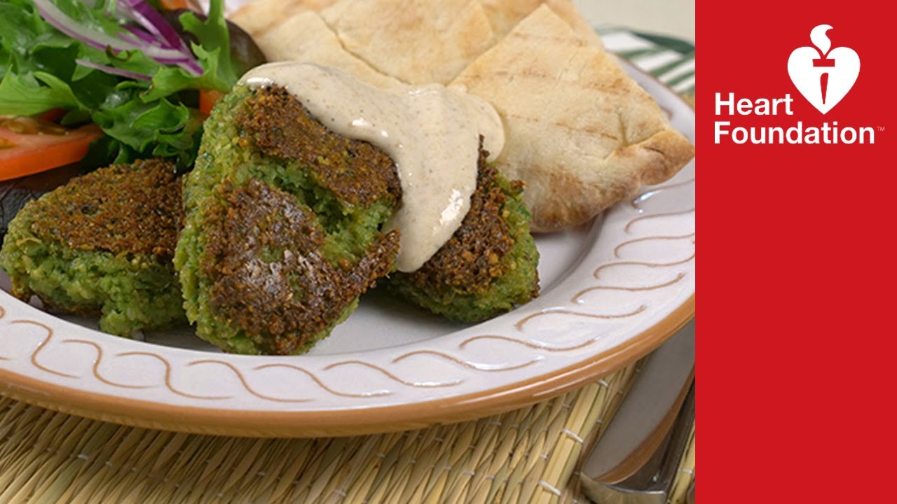 Broad bean falafel recipe | Heart Foundation NZ