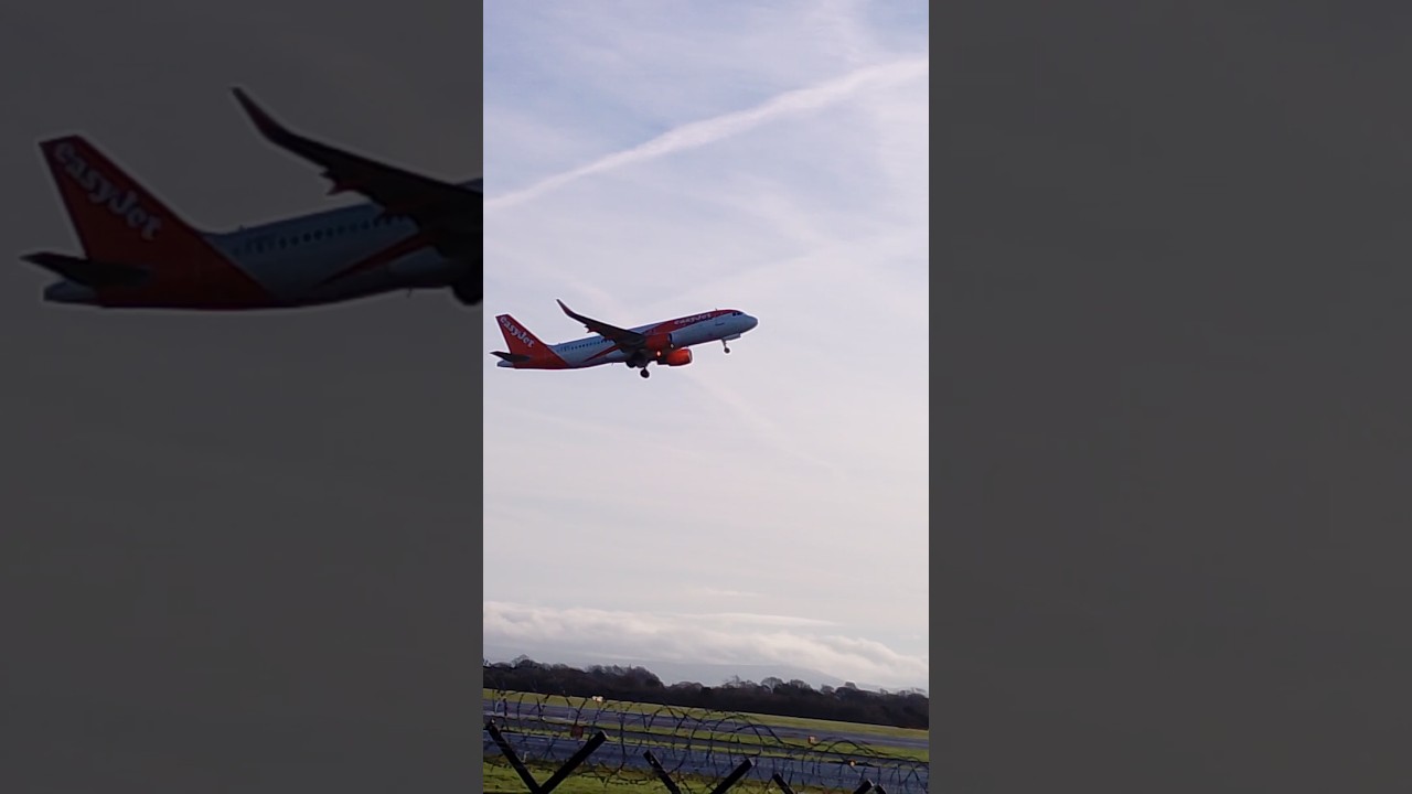 Вылет easyJet на Airbus A320N из Манчестера в Женеву 