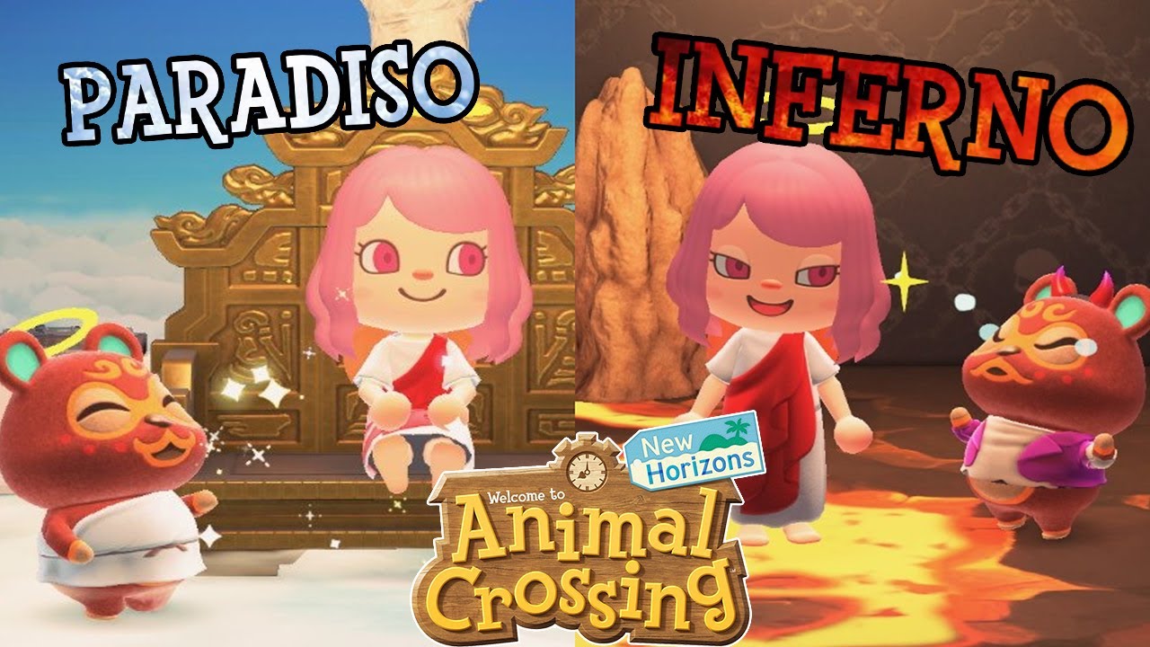 DECIDO INFERNO O PARADISO PER I MIEI ABITANTI 😈😇ANIMAL CROSSING NEW HORIZONS