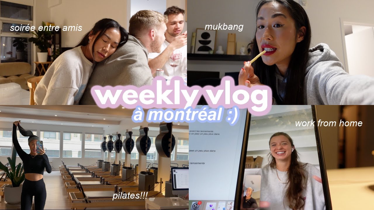 VLOG | recommencer YouTube? pilates, accutane, work, etc. | Cindy Cournoyer