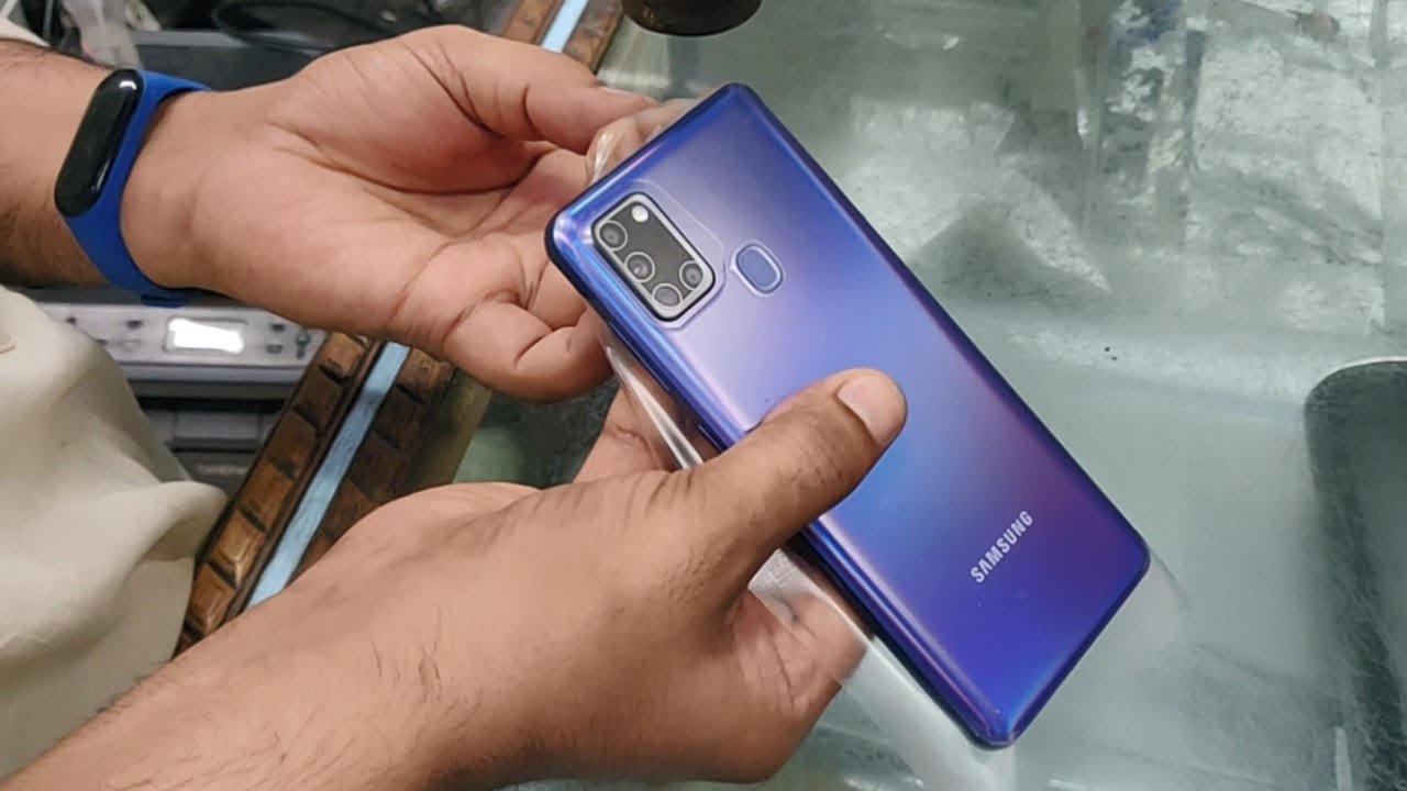 samsung galaxy a51 how to wrap clear laminate and finishing