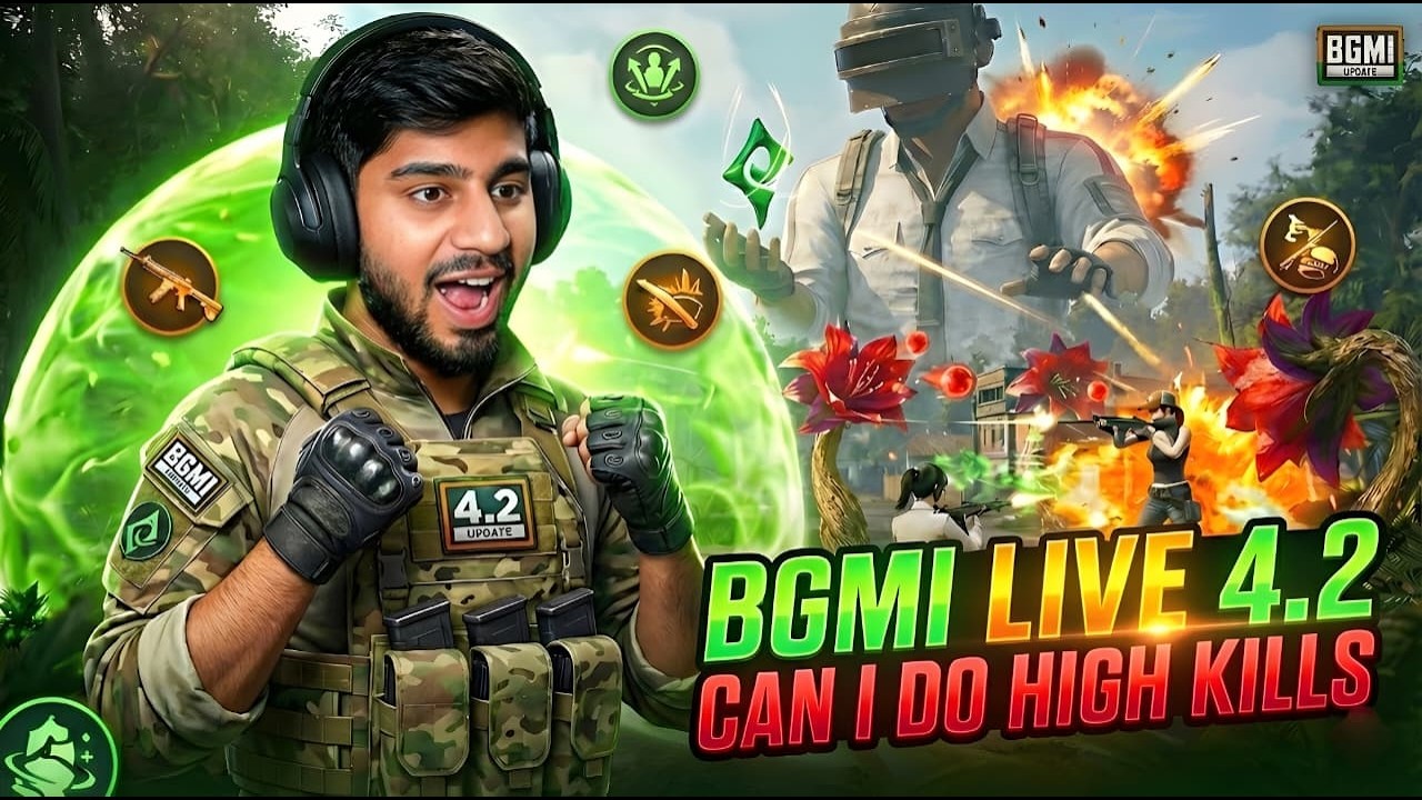 🔴 BGMI 4.2  LIVE  | CAN I DO HIGH KILLS IN BGMI  with @AVVYPLAYS