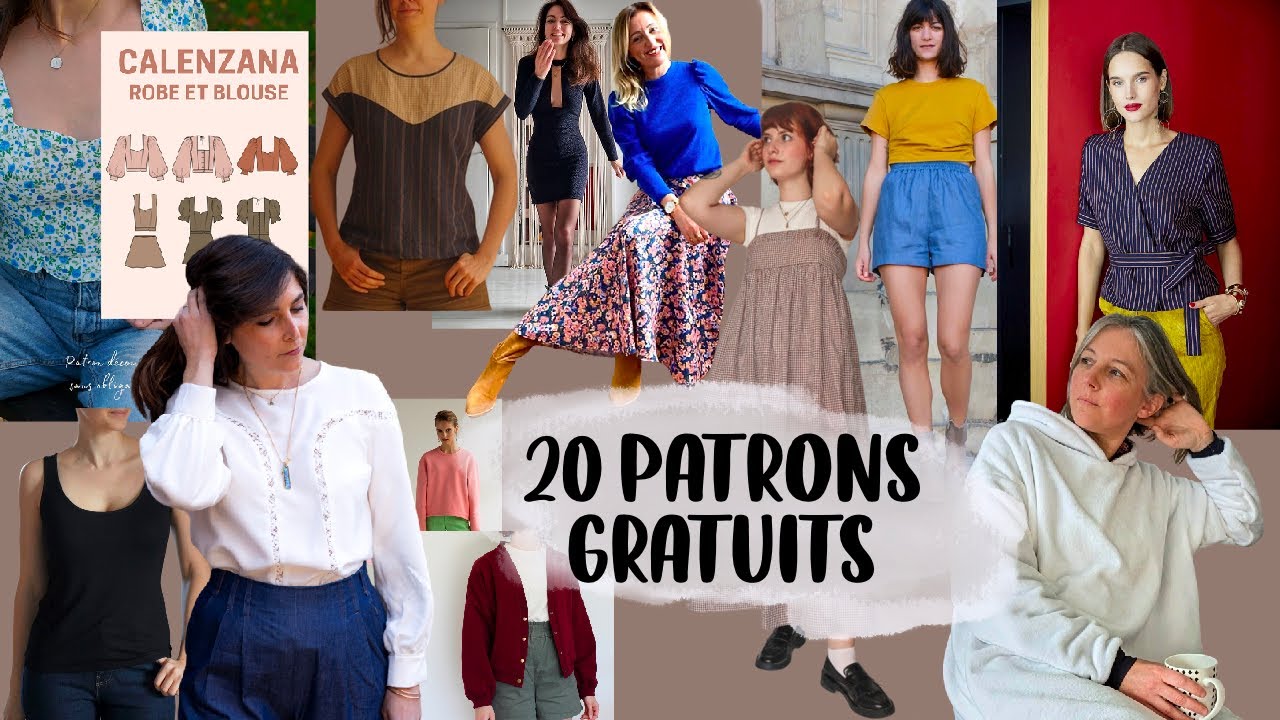 20 Patrons GRATUIT pour 2023 (hiver & printemps)