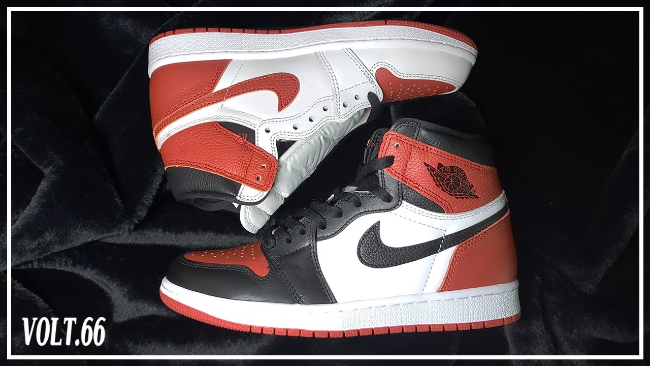 [Custom Shoes] Jordan 1 High OG Heritage Toe Custom