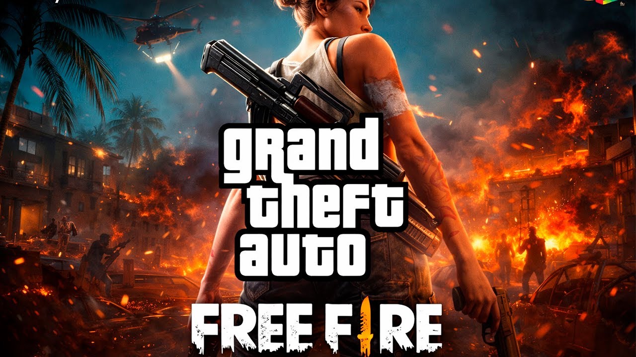 🔥 GTA SAN ANDREAS x FREE FIRE en PS3 ¡Pared de Hielo y Nuevas Skins! HENCFW