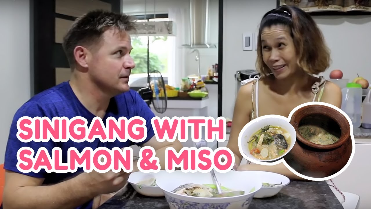 SINIGANG NA SALMON SA MISO | PokLee Cooking