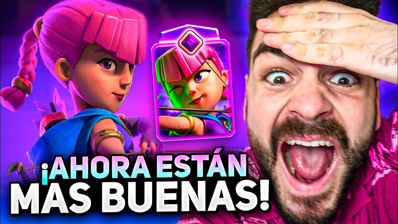 REACCIONO A LAS NUEVAS ARQUERAS EVOLUCIONADAS 😍