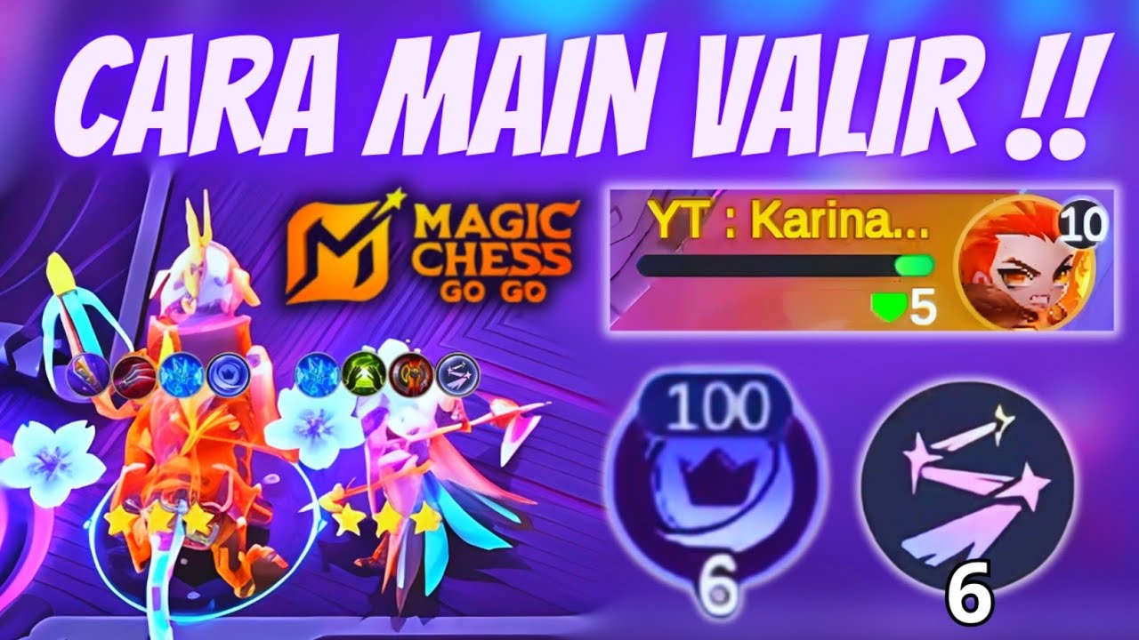 TIPS CARA MAIN VALIR‼️PAKE CARA INI AJA 100% AUTO EZ WIN BRO !! CARA BERMAIN COMMANDER VALIR TERBARU