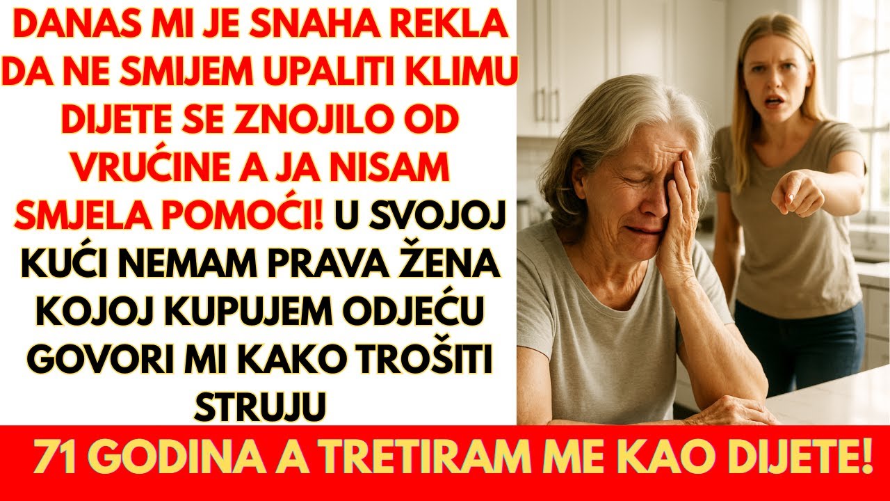 Ukorio Me Je Što Sam Upalila Klimu Dok Sam Čuvala Unuka—Ali Nisam Šutjela!