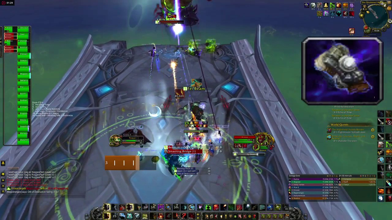 Krosus kill video, but every time he slams it gets 1.5x faster