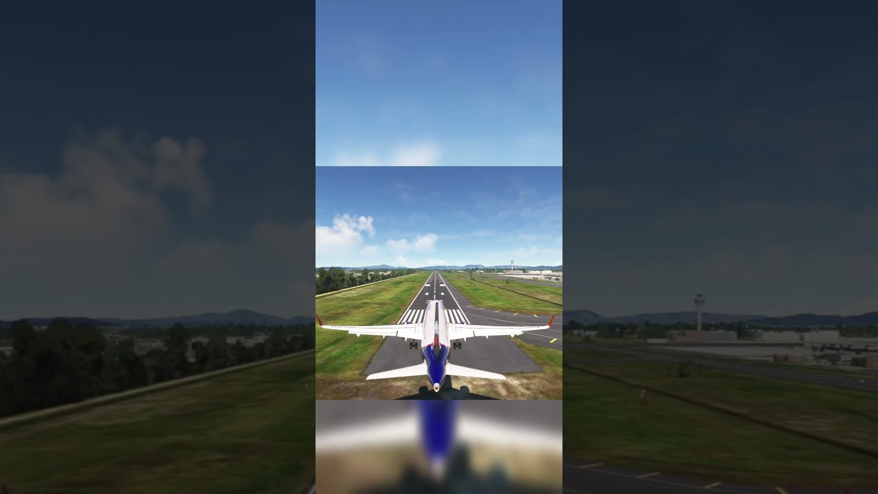 посадка Аэрофлота заграницей #msfs2020 #aviation