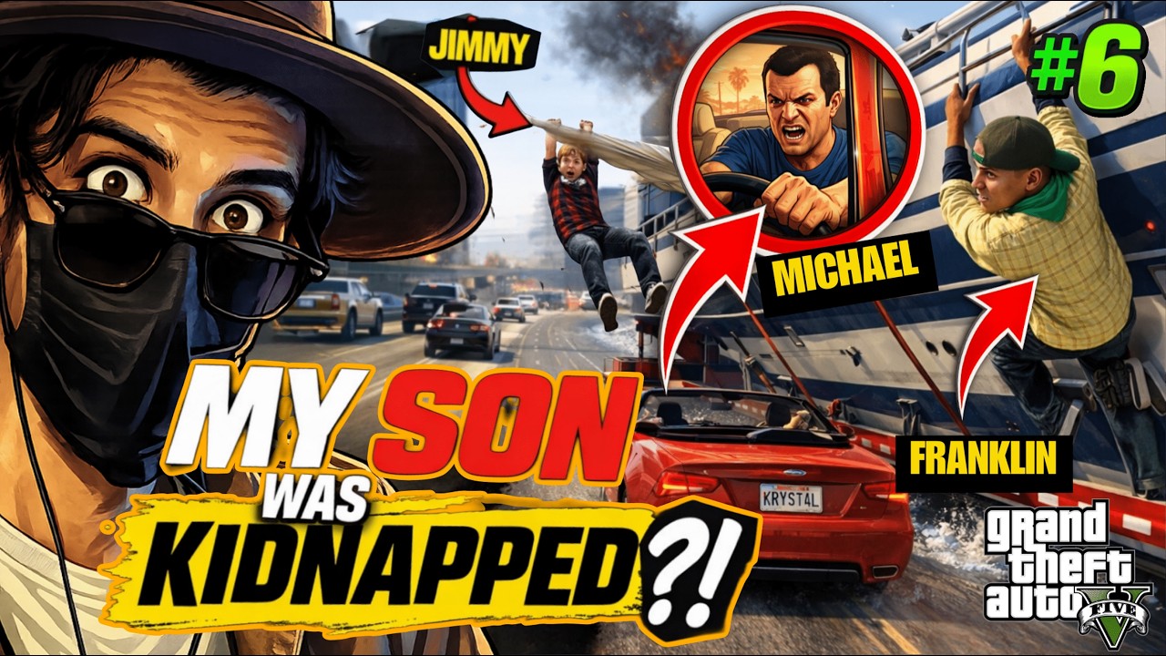 JIMMY ALMOST DIED! | GTA V Gameplay #6