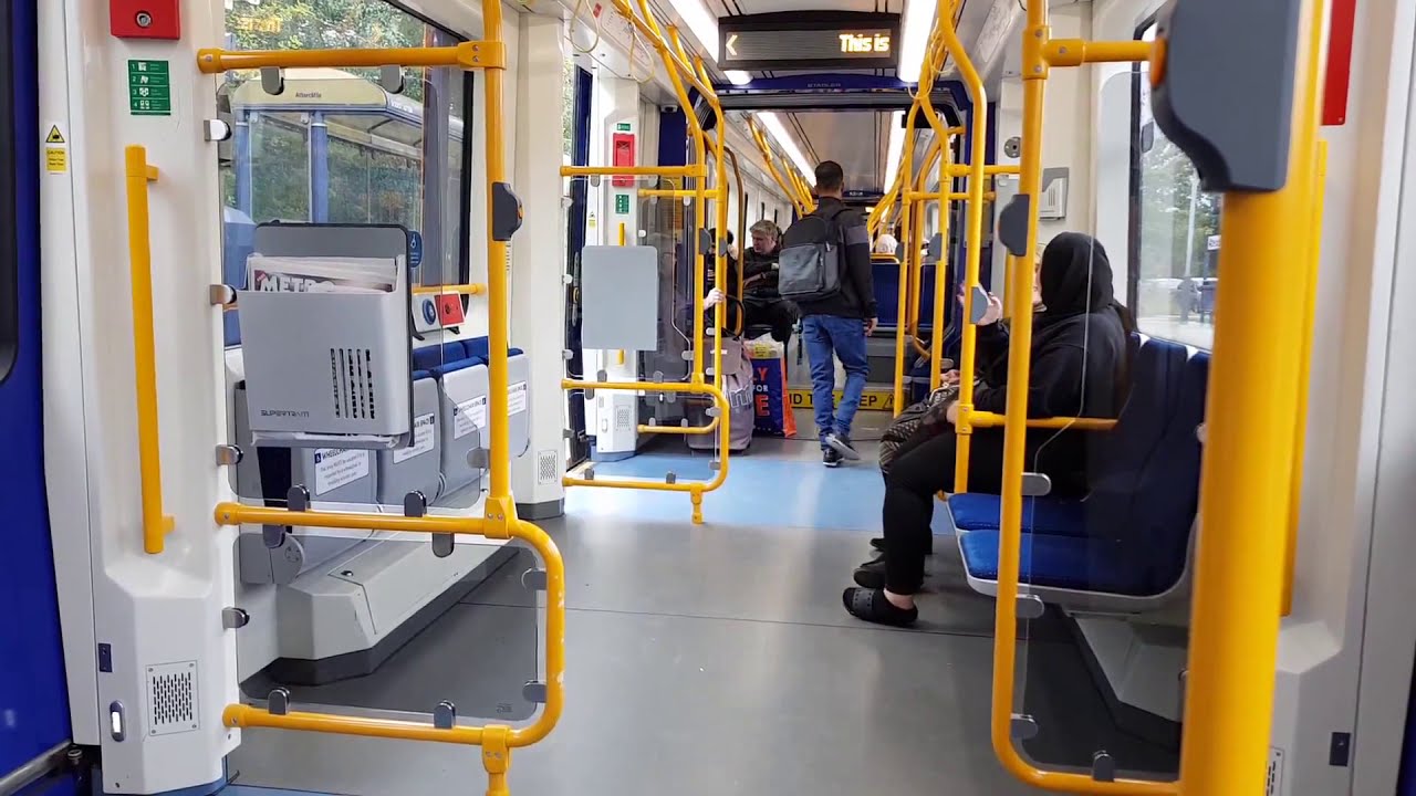 Stagecoach Sheffield Supertram TramTrain 399203 Ride
