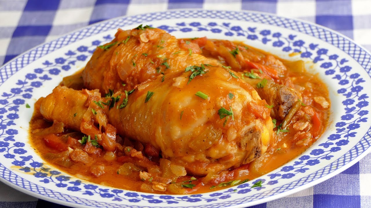 Este CHILINDRON es una auténtica MARAVILLA - Pollo guisado