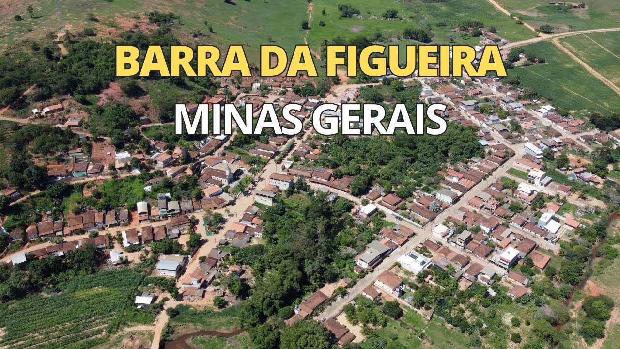 Barra da Figueira em Pocrane MG | Vista aérea com drone pelo bairro