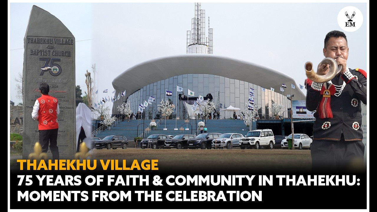 Thahekhu Village-cum-Baptist Church mark platinum jubilee