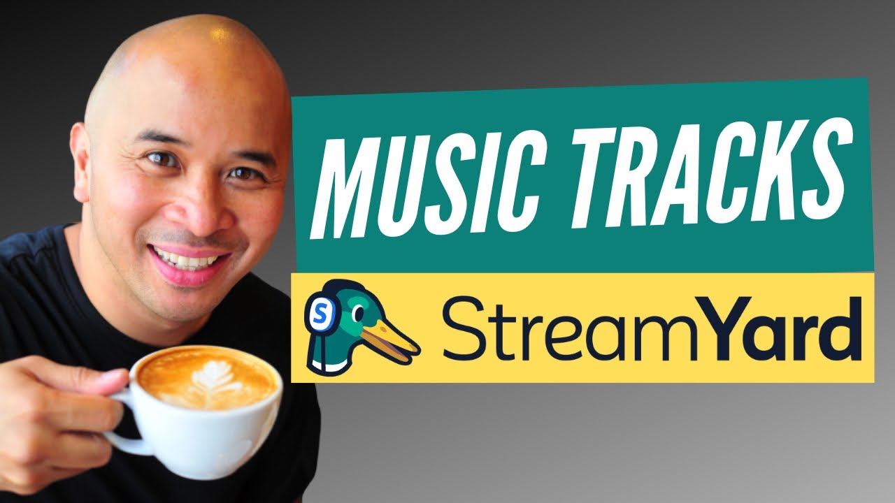 How to ADD your OWN MUSIC to STREAMYARD | Tutorial