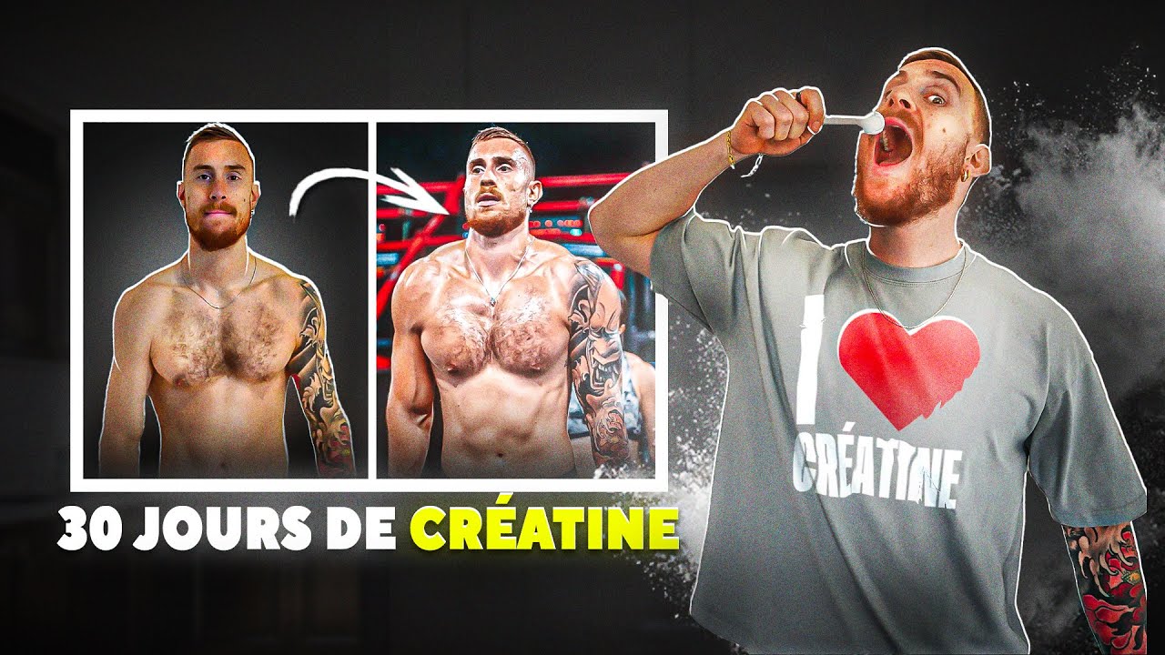 J’ai pris de la CRÉATINE PENDANT 30 JOURS… Et voici ce qui s’est passé 😱