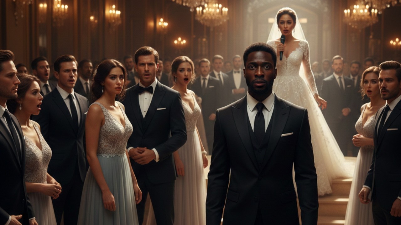 Everyone Avoided The BLACK Man At The Wedding — Until The Bride Said His Name And Everything Changed