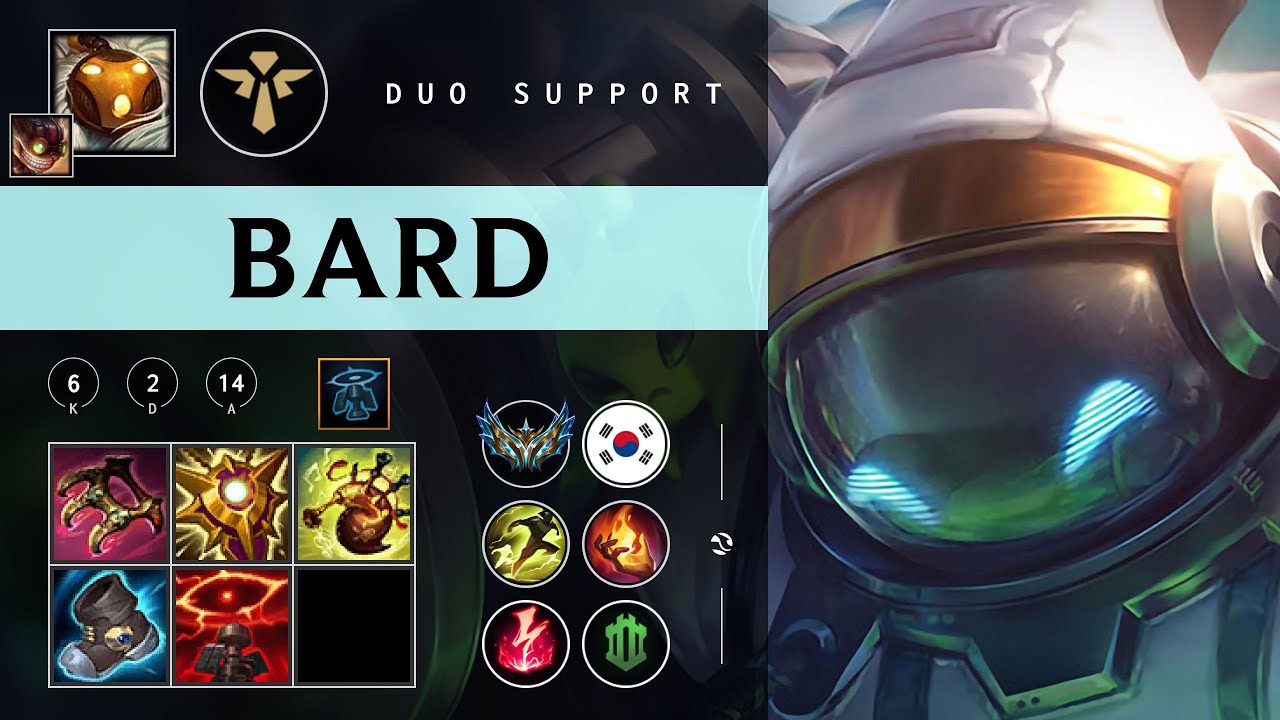 Bard Support vs Karma - KR Challenger Patch 26.02