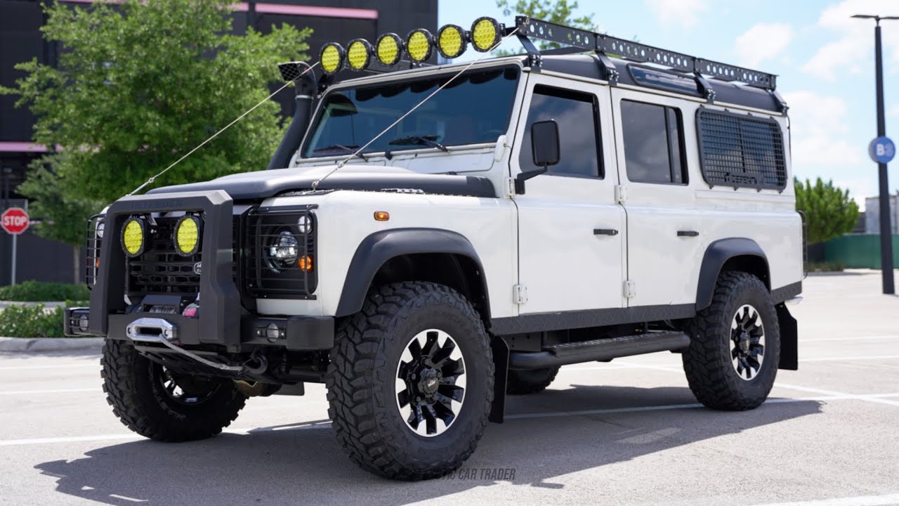 1998 Land Rover Defender 110 TD5 Overland Build Walk-around Video