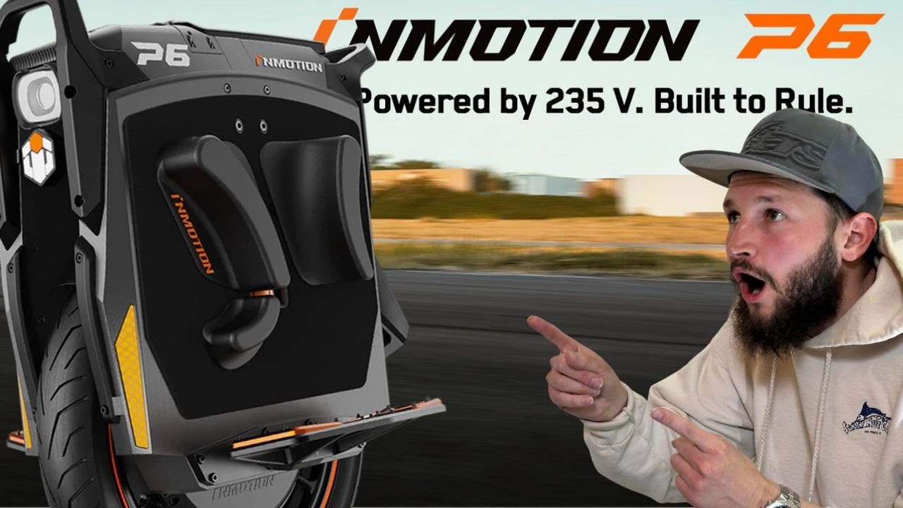 САМЫЙ БЫСТРЫЙ В МИРЕ электромоноцикл?! iNMOTION P6 — это нечто нереальное!