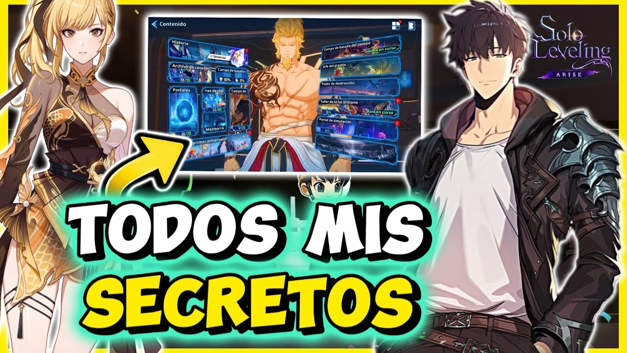 ¡NO TE PUEDES PERDER ESTE VIDEO! GUÍA DEFINITIVA PARA JUGADORES NUEVOS/REGRESO! Solo Leveling: ARISE
