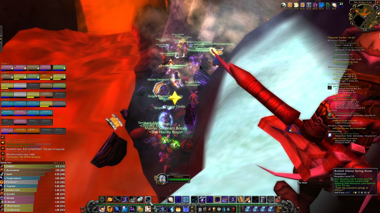 first ever wow raid :^)