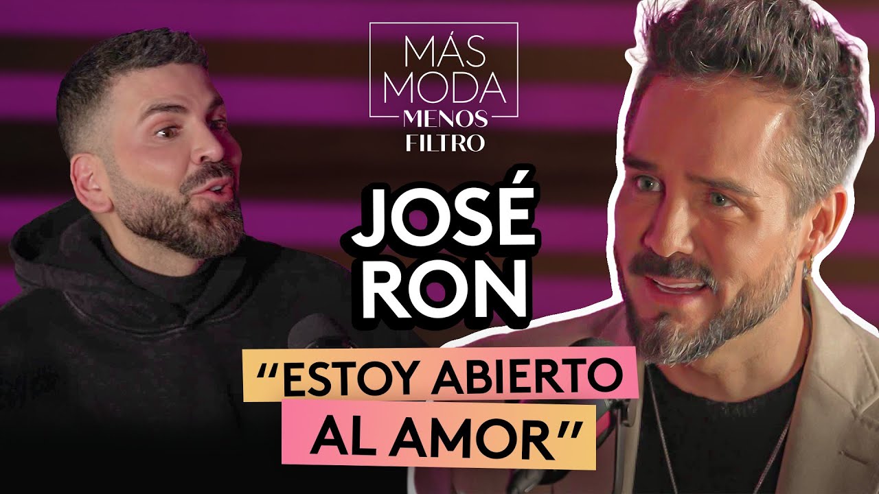 José Ron, sin prisa para enamorarse y trabajando con su ex | Más Moda Menos Filtro