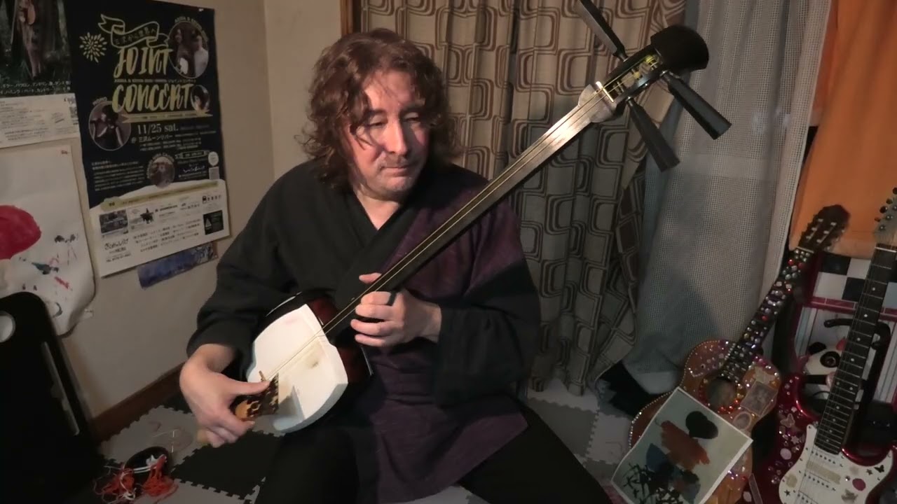 Markiplier Travels Back in Time & Begs you to HEAR HIS HOPE from Hazbin Hotel on the Shamisen 津軽三味線