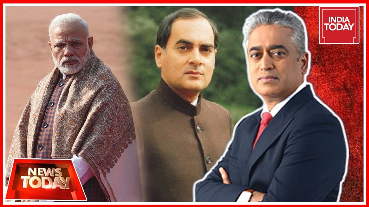 Is PM Modi Unfair In Dragging Rajiv Gandhi ? | News Today With Rajdeep