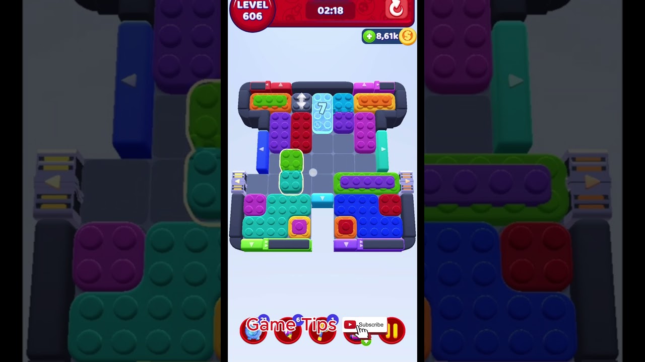 Color Block Jam level 606