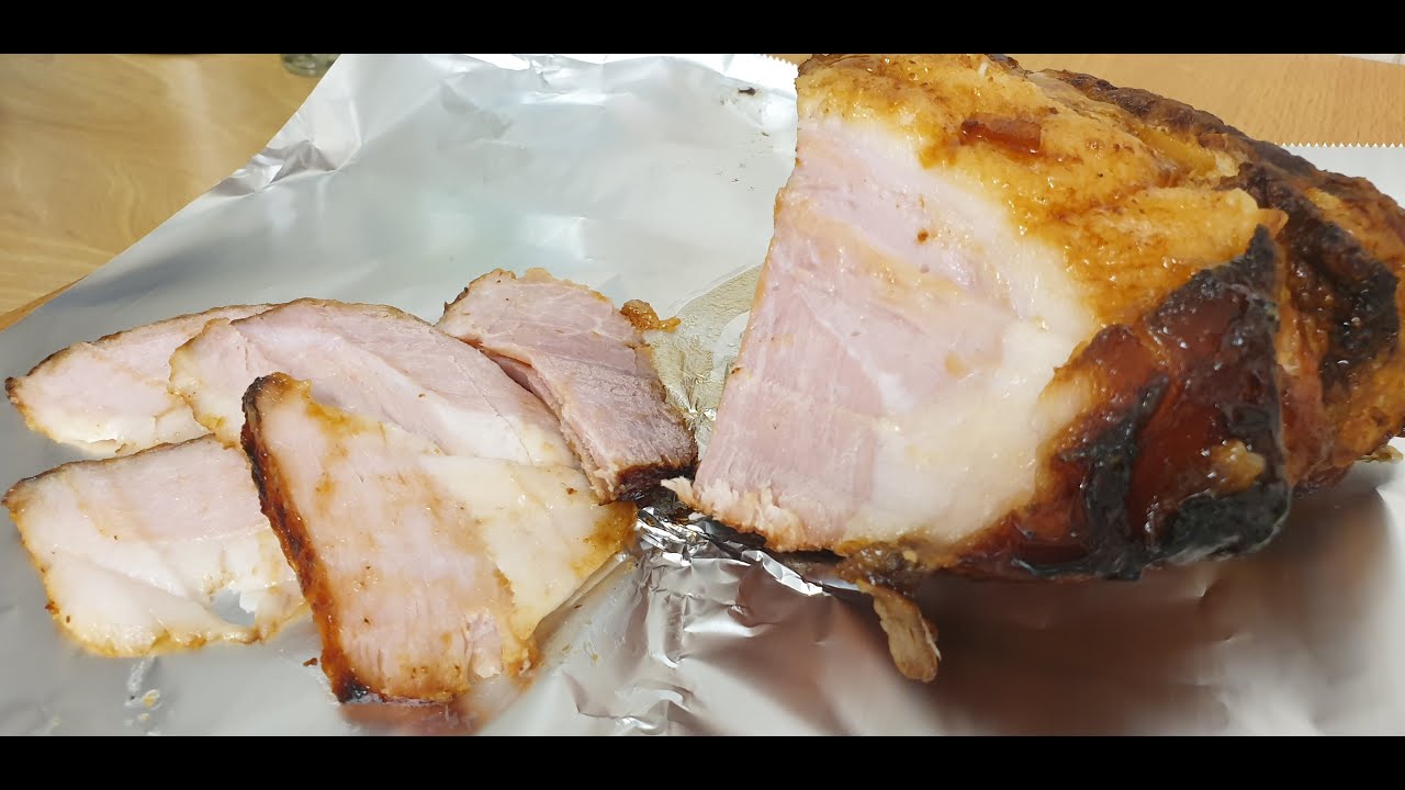 45 Minute Air Fried Gammon Joint with a Marmalade Glaze