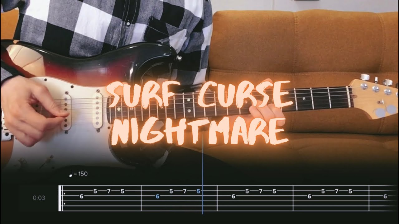Nightmare Surf Curse Cover / Guitar Tab / Lesson / Tutorial
