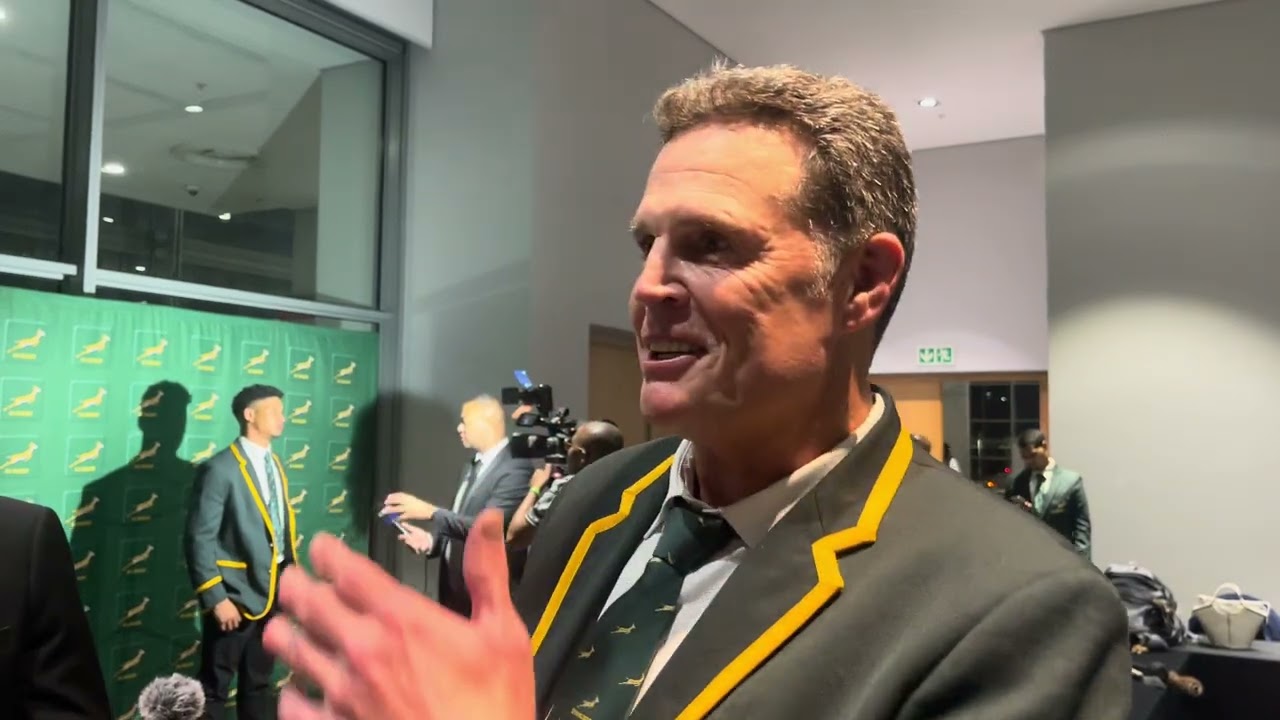 WATCH - Rassie Erasmus on his SA Rugby Coach of the Year Award and Dave Rennie as All Black coach