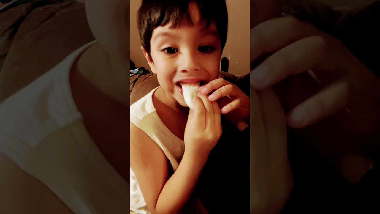 Eating the eyeball!