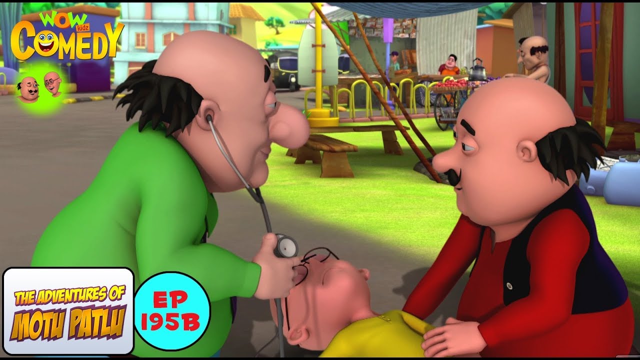 Patlu Ki Beemari - Motu Patlu in Hindi - 3D Animated cartoon series for kids - As on Nick
