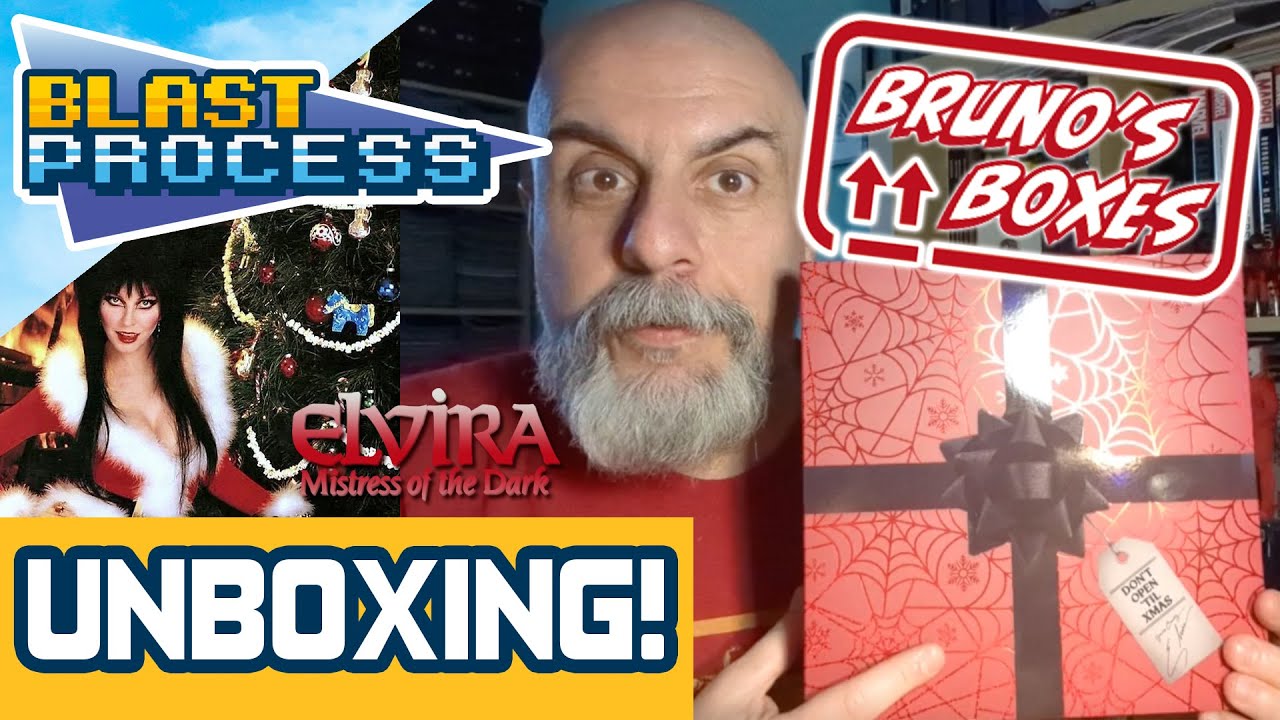 NECA - Elvira Very Scary Xmas Deluxe - Action Figure Unboxing! | Bruno's Boxes