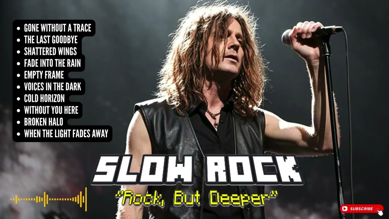 Classic 90s Slow Rock Revival | Powerful Male Vocal Ballads & Romantic Guitar Songs 2025