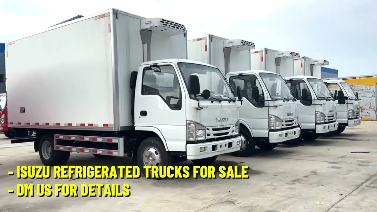 ISUZU Refrigerated Truck ❄️ Built for Cold Chain.#ISUZU #refrigeratedtruck #coldchain