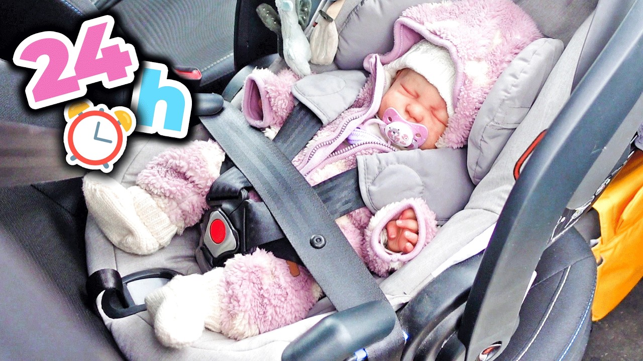 HO VISSUTO 24 ORE 😳 da MAMMA di Bluebelle REBORN BABY realistica (è stato durissimo!) 🍼