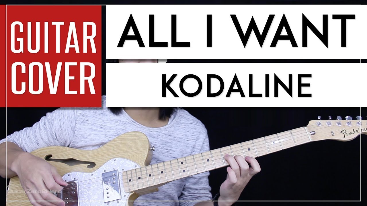 All I Want Guitar Cover Acoustic - Kodaline 🎸 |Tabs + Chords|